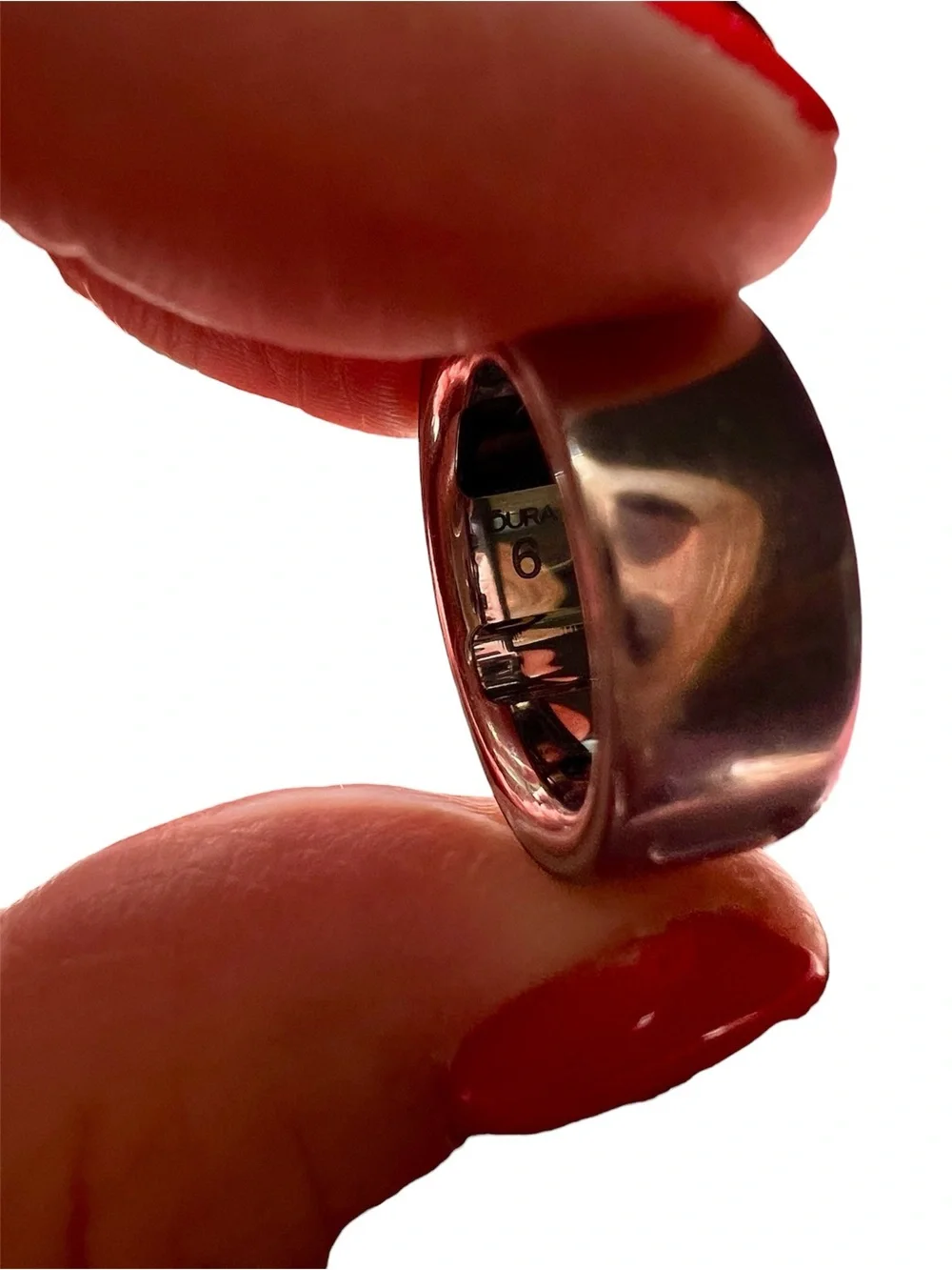 EUC - Oura Ring Gen 4 - Size 6, Silver